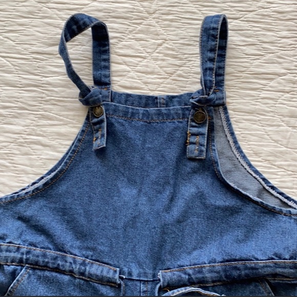 Vintage Jean Capri Overalls - Picture 3 of 6